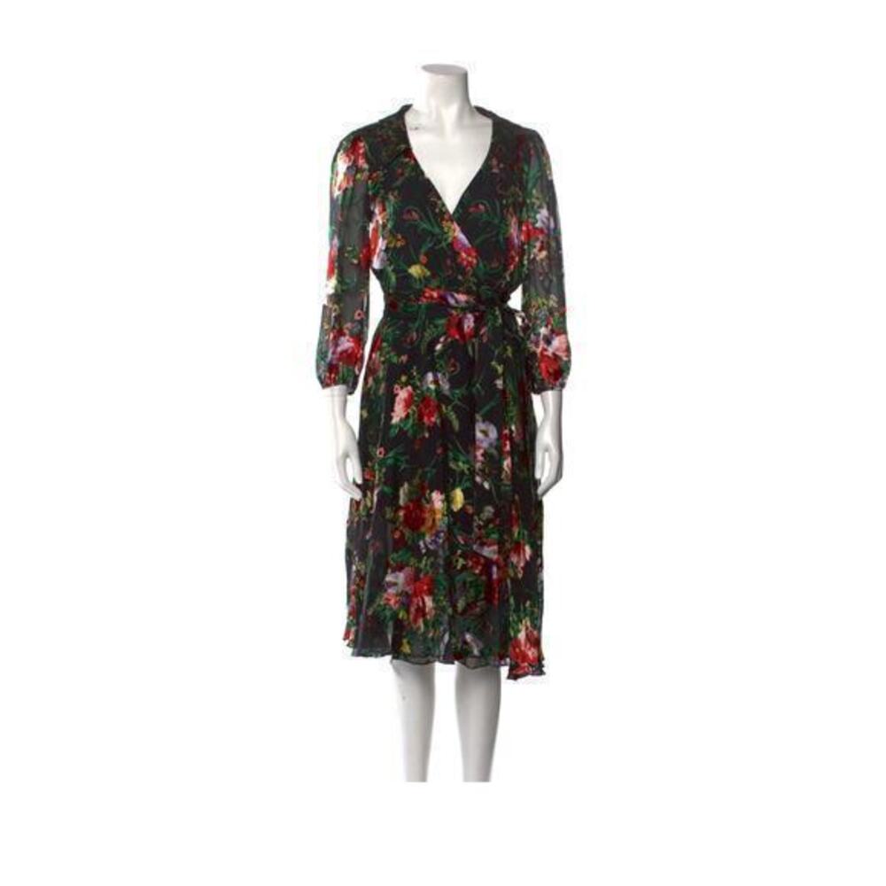 Alice + Olivia NWT floral wrap dress size small